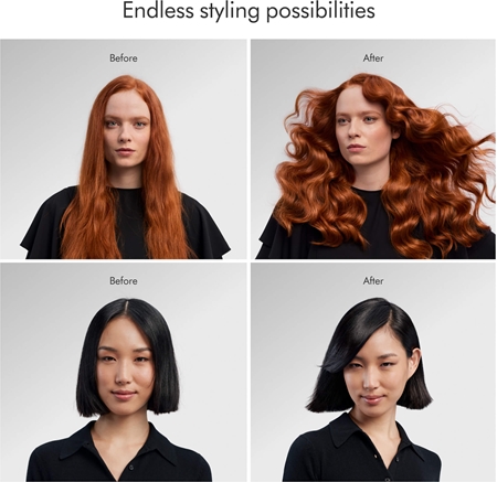 Dyson Airwrap i.d.™ HS08 T1/T2 Jasper Plum multistyler за права и къдрава коса