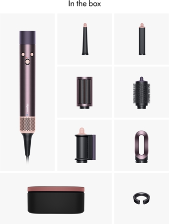 Dyson Airwrap i.d.™ HS08 T1/T2 Jasper Plum multistyler за права и къдрава коса