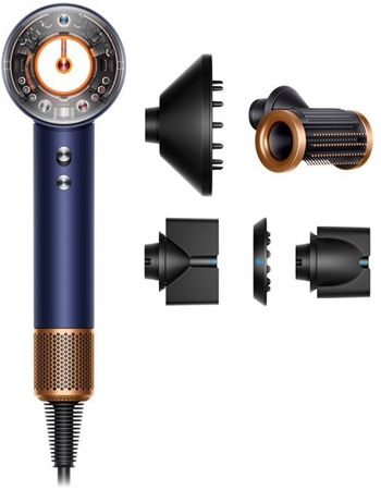 Dyson Supersonic HD16 T1/T2 Prussian Blue/Rich Copper sèche-cheveux