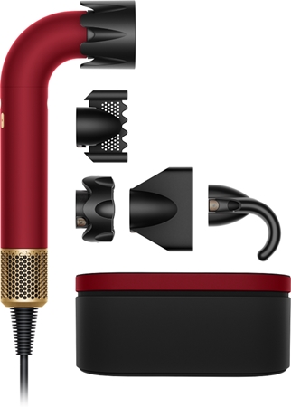 Dyson Supersonic r HD17 T1/T2 Red Velvet/Gold sèche-cheveux ionique