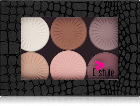 E style Magnetic Palette paleta očních stínů