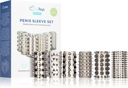 EasyToys Men Only Penis Sleeve Set sada návleků na penis