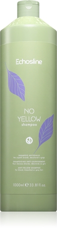 Echosline No Yellow Shampoo shampoo for yellow undertones