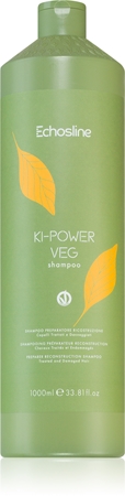 Echosline Ki-Power Veg Shampoo αποκαταστατικό σαμπουάν για κατεστραμμένα μαλλιά
