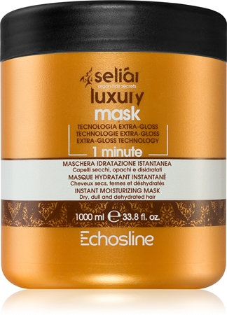 Echosline Seliár Luxury tápláló maszk a puha és fénylő hajért