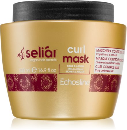 Echosline Seliár Curl θρεπτική μάσκα για σπαστά και σγουρά μαλλιά