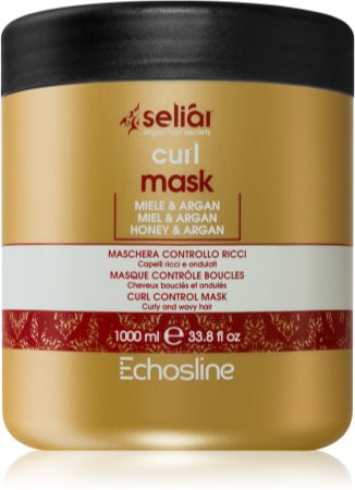 Echosline Seliár Curl Maske mit ernährender Wirkung für welliges und lockiges Haar