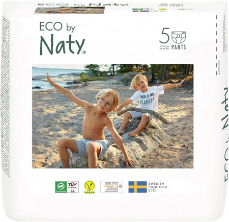 ECO by Naty Nappy Pants Junior Size 5 jednorázové plenkové kalhotky