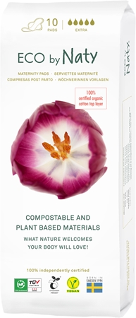 ECO by Naty Maternity Pads Extra porodnické vložky