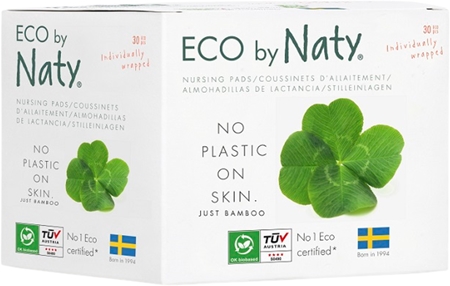 ECO by Naty Nursing Pads jednorázové vložky do podprsenky