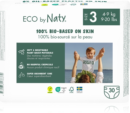 ECO by Naty Nappies Midi Size 3 jednorazové EKO plienky