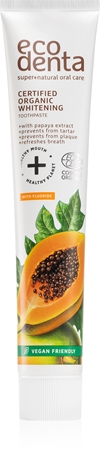 Ecodenta Certified Organic Whitening bleichende Zahnpasta
