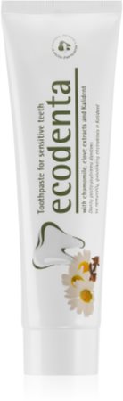 Ecodenta Green Sensitivity Relief зубна паста для чутливих зубів з фтором