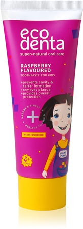 Ecodenta Super + dentifricio naturale per bambini