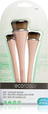 EcoTools 360° Ultimate Blend™ kit de pinceaux visage
