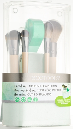 EcoTools Airbrush Complexion Brush Set (for Face) for Women