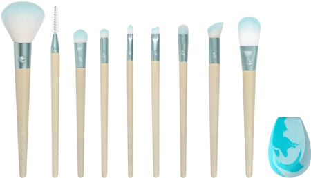 EcoTools Puderpinsel – Voll Und Weich Für Ein Mattes Finish, Synthetische Taklon-Borsten, Vegan