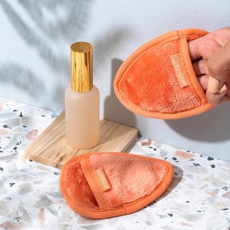 EcoTools Face Tools discos desmaquilhantes laváveis tem microfibras