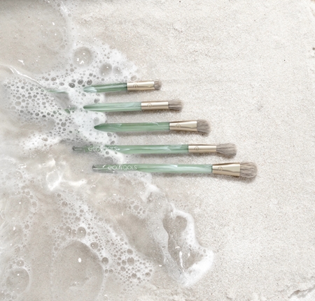 EcoTools Sea Gems Eye Set sada štětců na líčení očí