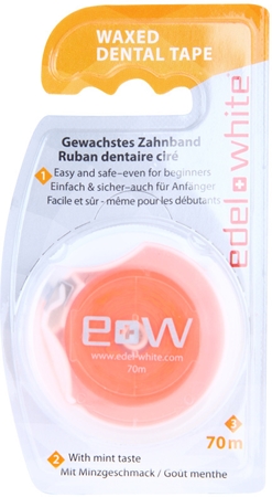 Edel+White Waxed Dental Tape зубна стрiчка