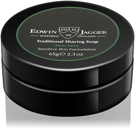Edwin Jagger Aloe Vera savon de rasage peaux sensibles
