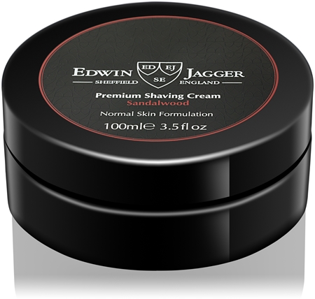 Edwin Jagger Sandalwood cremă pentru bărbierit pentru piele normala
