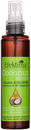 Efektima Institut Coconut Miracle ulei pentru regenerare pe fata , corp si par