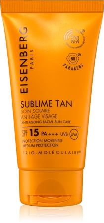 EISENBERG Sublime Tan Soin Solaire Anti-Âge Visage opalovací krém na obličej SPF 15