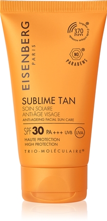 EISENBERG Sublime Tan Soin Solaire Anti-Âge Visage opalovací krém na obličej s protivráskovým účinkem SPF 30