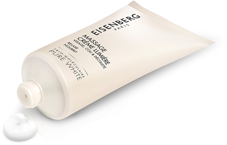 EISENBERG Pure White Massage Crème Lumière Massagecreme für die Haut für hydratisierte und strahlende Haut