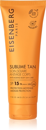 EISENBERG Sublime Tan Soin Solaire Anti-Âge Corps crème solaire corps anti-rides SPF 15