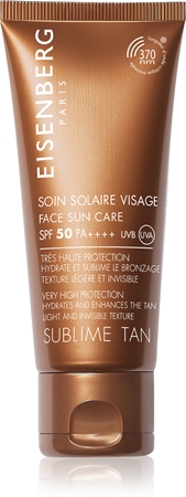 EISENBERG Soin Solaire Visage SPF 50 crème solaire visage