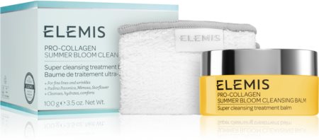 Elemis Pro-Collagen Summer Bloom Cleansing Balm bálsamo de limpeza nutritivo para rosto