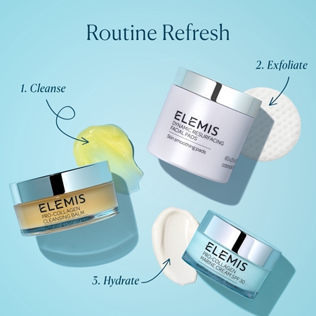 Elemis Pro-Collagen Rose Cleansing Balm baume purifiant pour apaiser la peau