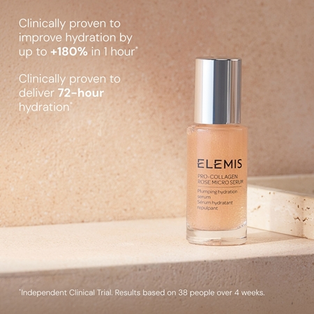 Elemis Pro-Collagen Rose Micro Serum sérum hydratant visage effet raffermissant