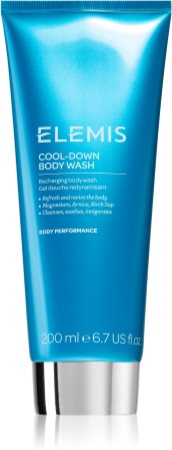 Elemis Body Performance Cool-Down Body Wash gel doccia rinfrescante con effetto rinfrescante