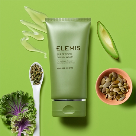 Elemis Superfood Facial Wash gel de curatare revitalizant cu efect de nutritiv