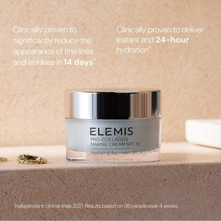 Elemis Pro-Collagen Marine Cream SPF 30 dieninis kremas nuo raukšlių SPF 30