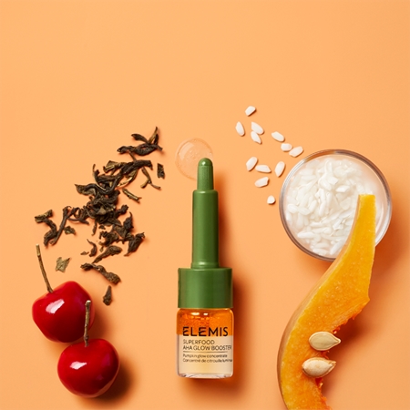 Elemis Superfood AHA Glow Booster Lysende ansigtsserum med nærende og fugtende effekt