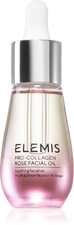 Elemis Pro-Collagen Rose Facial Oil zklidňující olej pro rozjasnění a vyhlazení pleti