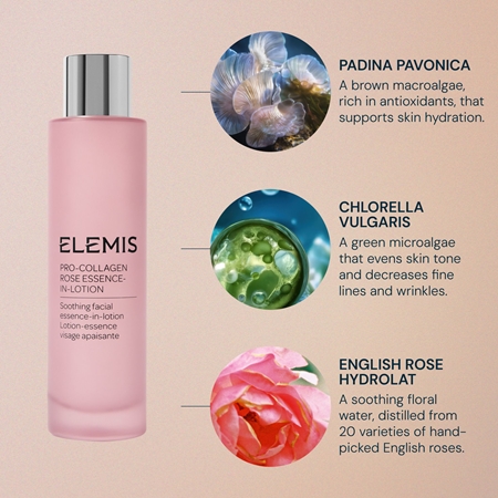 Elemis Pro-Collagen Rose Essence-In-Lotion Facial Essence for intensive hydration