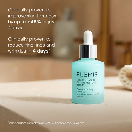 Elemis Pro-Collagen Future Restore Serum Firming Serum with a brightening effect