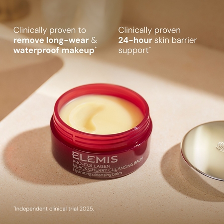 Elemis Pro-Collagen Black Cherry Cleansing Balm giliai valantis balzamas
