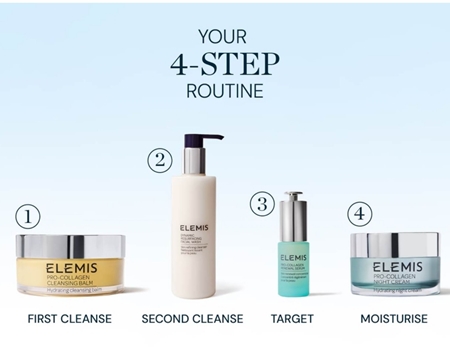 Elemis Pro-Collagen Rose Marine Cream gel-crème hydratant pour raffermir le visage