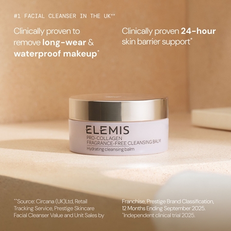 Elemis Pro-Collagen Fragrance Free Cleansing Balm valomasis balzamas veidui
