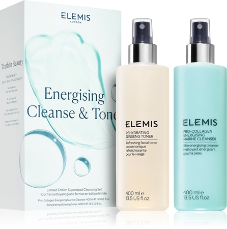 Elemis Energising Cleanse & Toner Gift Set(for perfect skin cleansing)
