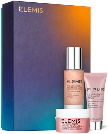 Elemis Pro-Collagen Skin Soothing Rose Trio confezione regalo per idratare e tendere la pelle