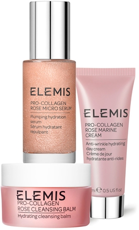 Elemis Pro-Collagen Skin Soothing Rose Trio confezione regalo per idratare e tendere la pelle