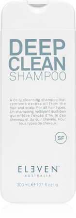 Eleven Australia Deep Clean Deep Cleanse Clarifying Shampoo with nourishing and moisturising effect