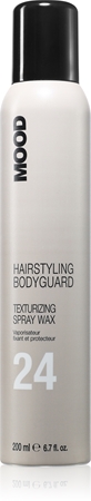 MOOD Hairstyling Bodyguard Texturizing Spray Wax lak na vlasy pro lesk a hebkost vlasů